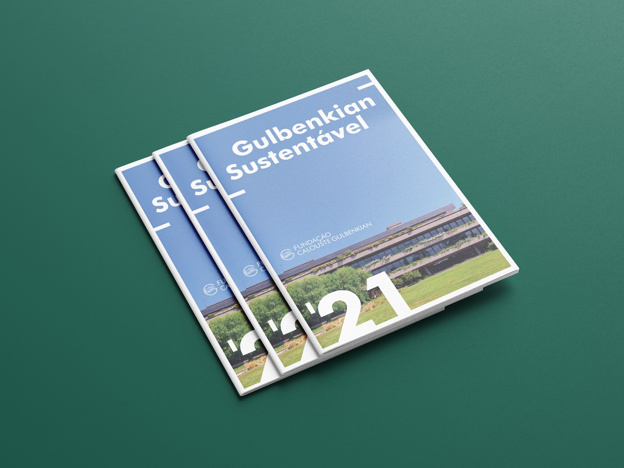 Gulbenkian Foundation Sustainability and Impact Report - ESG Editorial Design by Borboto Azul