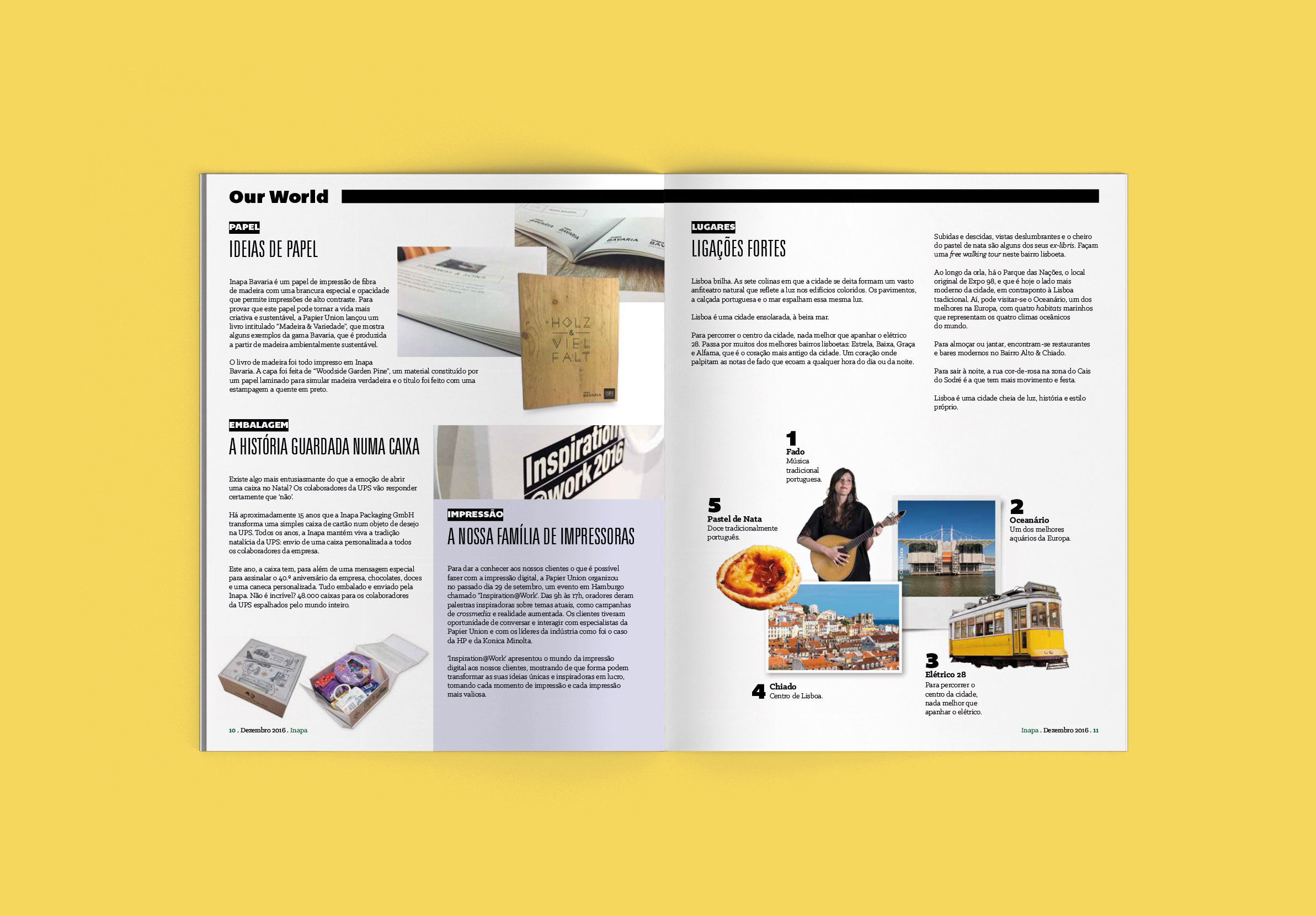 Corporate publication design with editorial layout, custom infographics and bilingual typography.